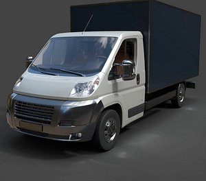 L4H1 Commercial Cargo Van - Optimized 3D Model
