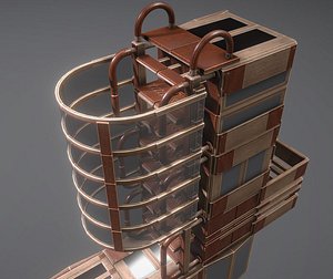 modular ladder floor model