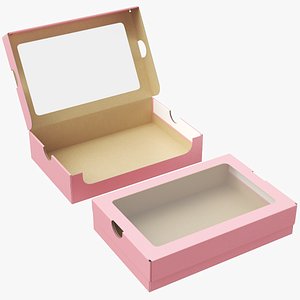 Detailed Takeaway Food Container