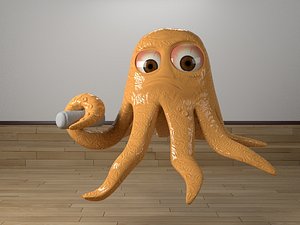 octopus oct 3D model