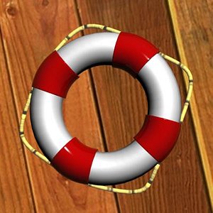 3d model lifesaver