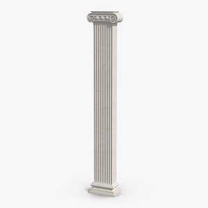 Pilaster Ionic Greco Roman 3
