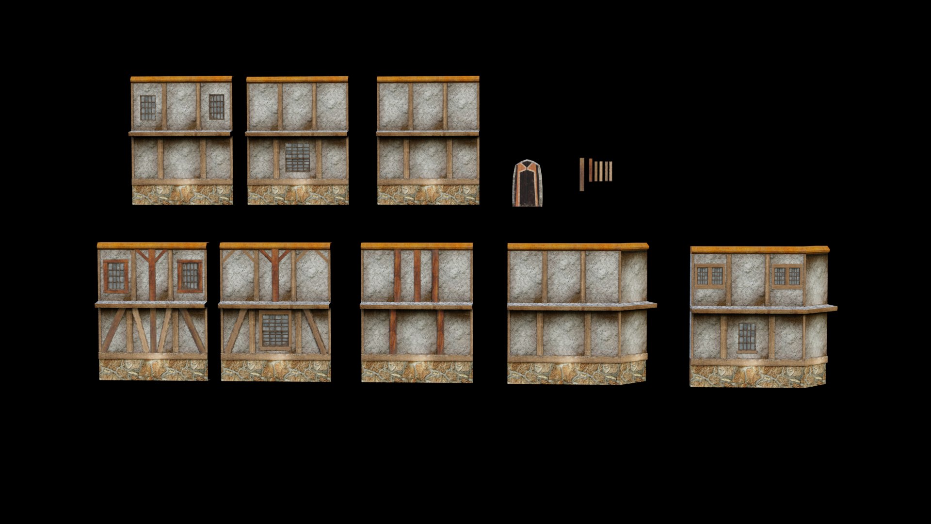 Assets Tileable Build 3D Model - TurboSquid 1510231