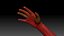 Hand lowPoly and hiPoly