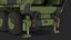 Hwasong-15 Transporter Erector Vehicle with Intercontinental Ballistic Missile Clean Rigged