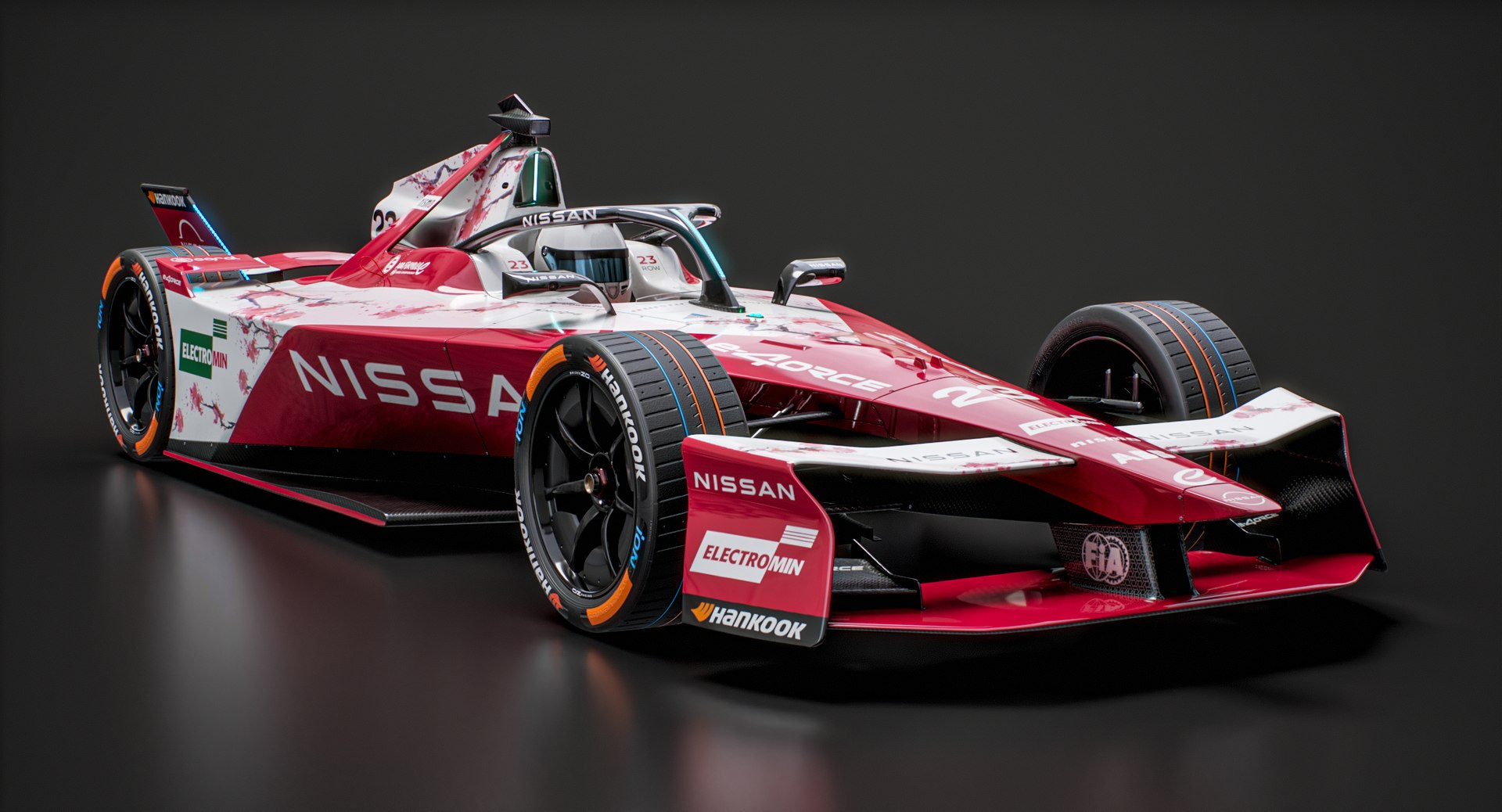 Formula E GEN3 EVO 2025　ミニカー 3D Model GEN3 Evo Formula E Season 2025 Race Car