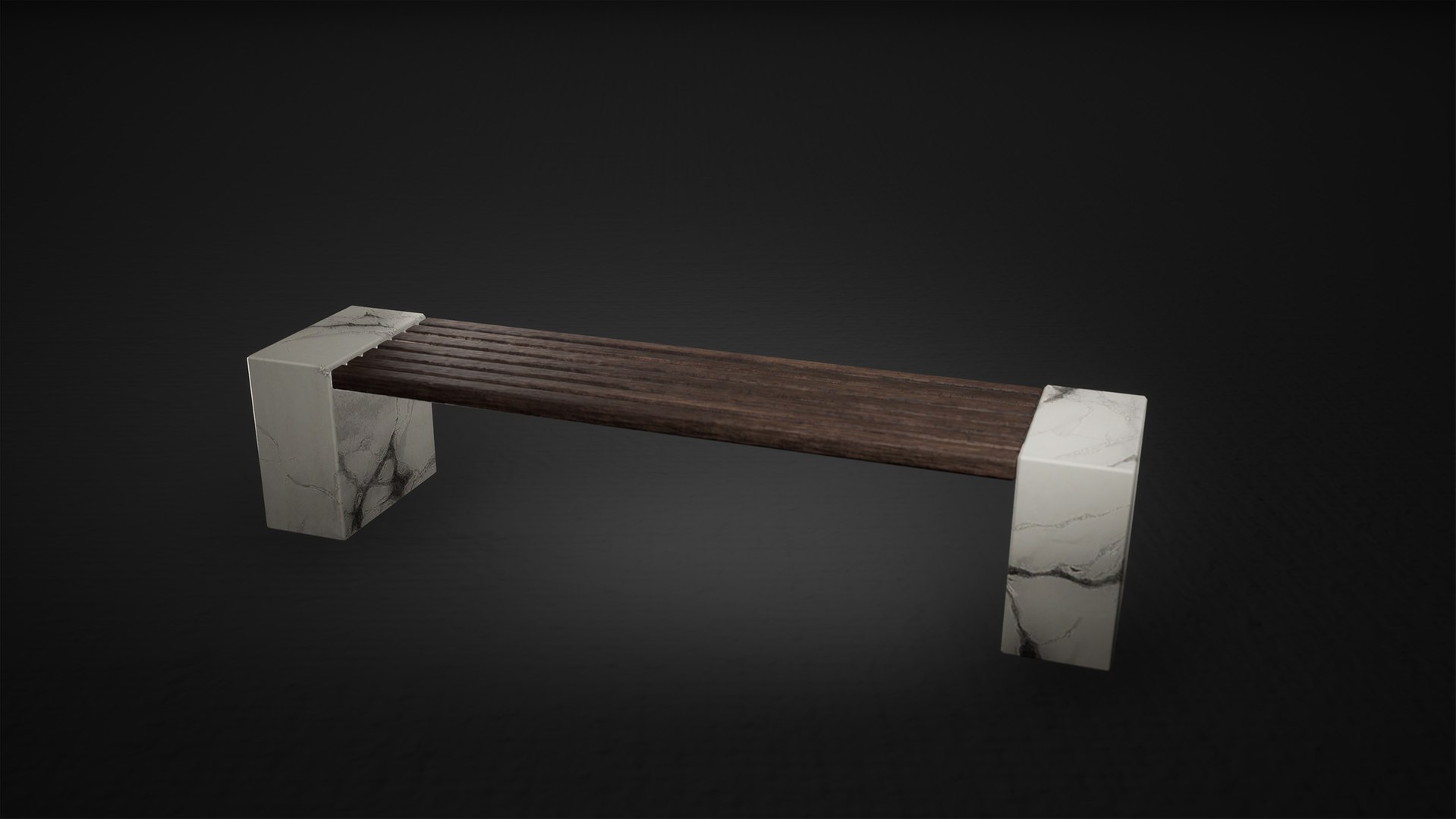 Bench Seat 3D - TurboSquid 1691102