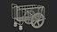Medical Drugs Trolley Metal