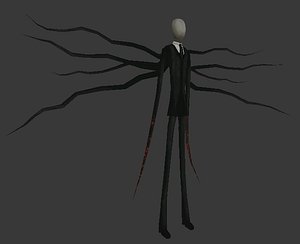 free slender man 3d model