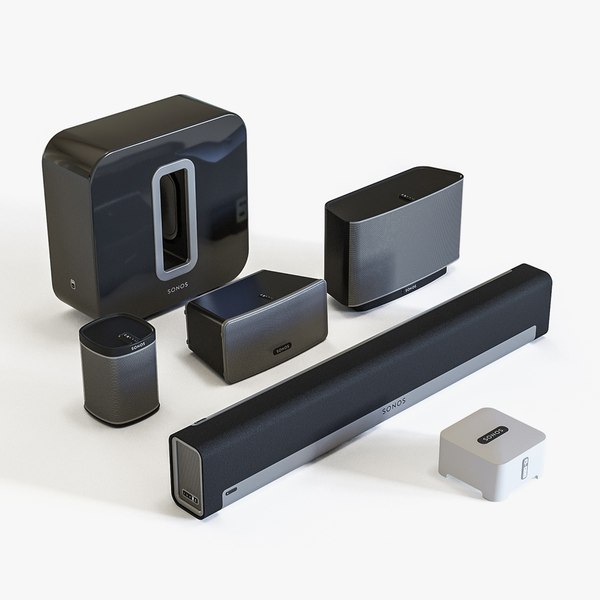 3D Audio System model - TurboSquid 1994345