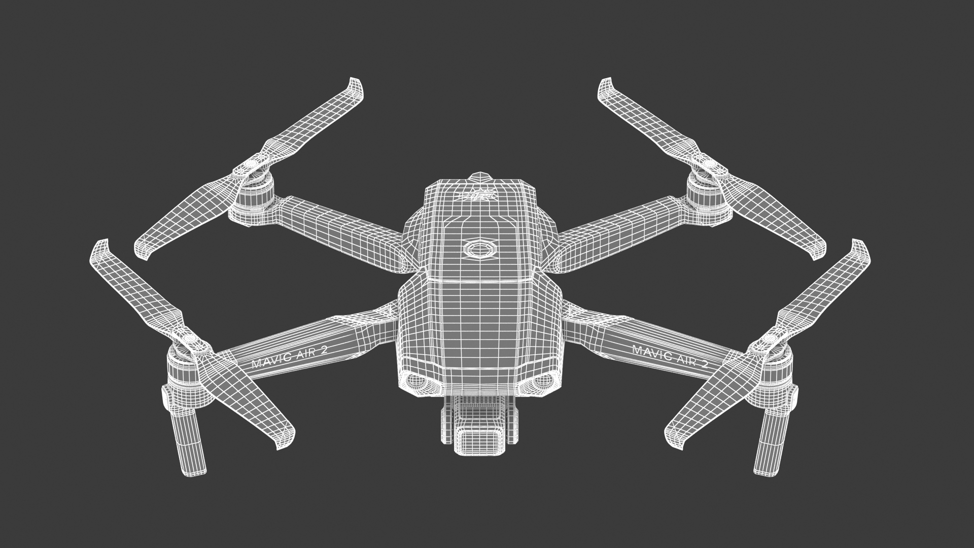 Dji Mavic Air 3D Model - TurboSquid 1572579