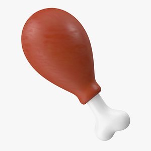 Chicken Leg Piece 3D