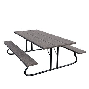 park picnic table 3D