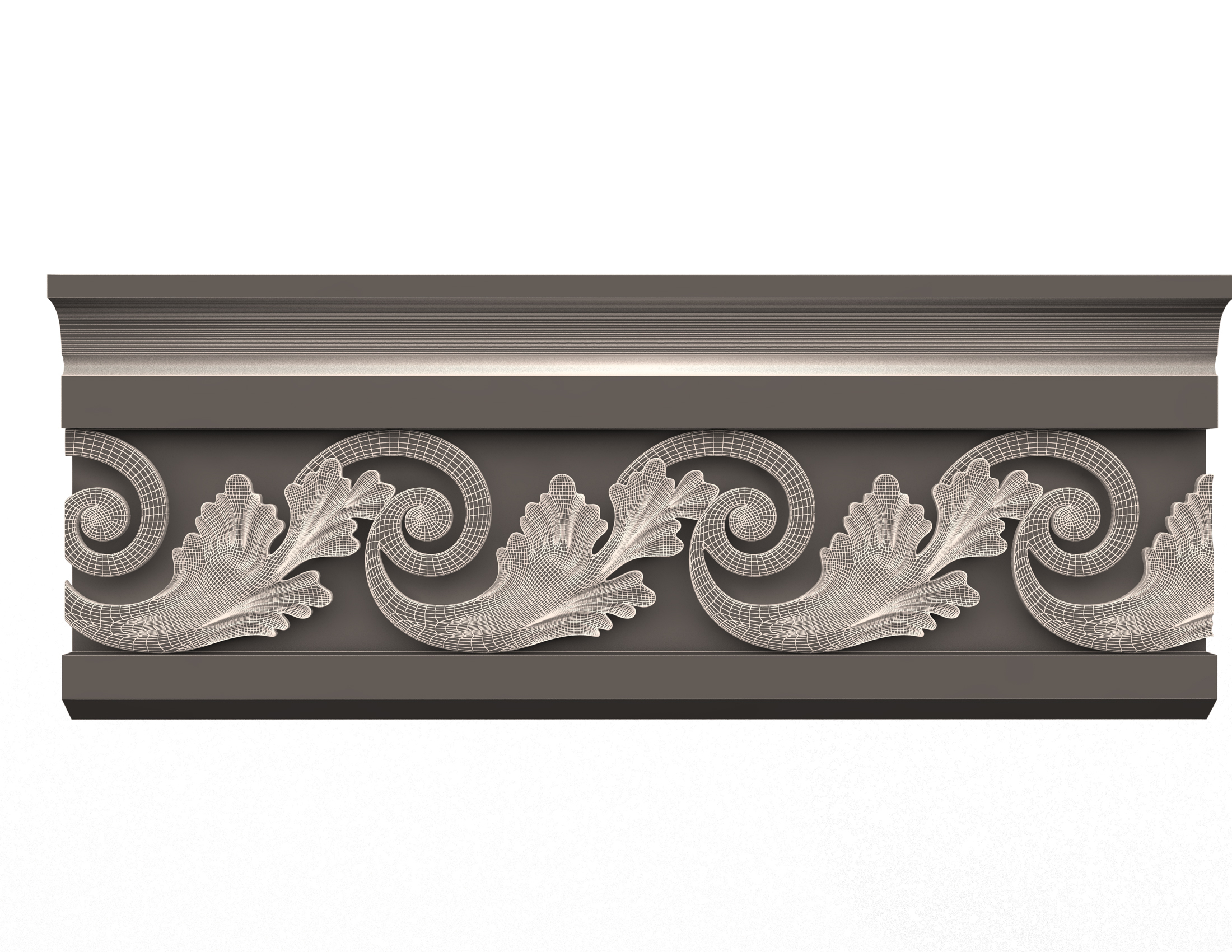 Cornice Decoration Molding 3D model - TurboSquid 1739071