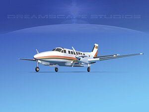 beechcraft air 3d max