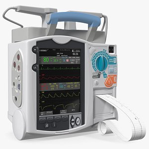 Semi Automatic External Defibrillator with Monitor