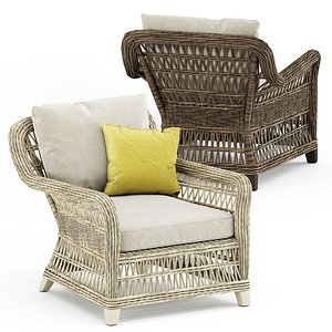 Arbor lounge chair 3D model