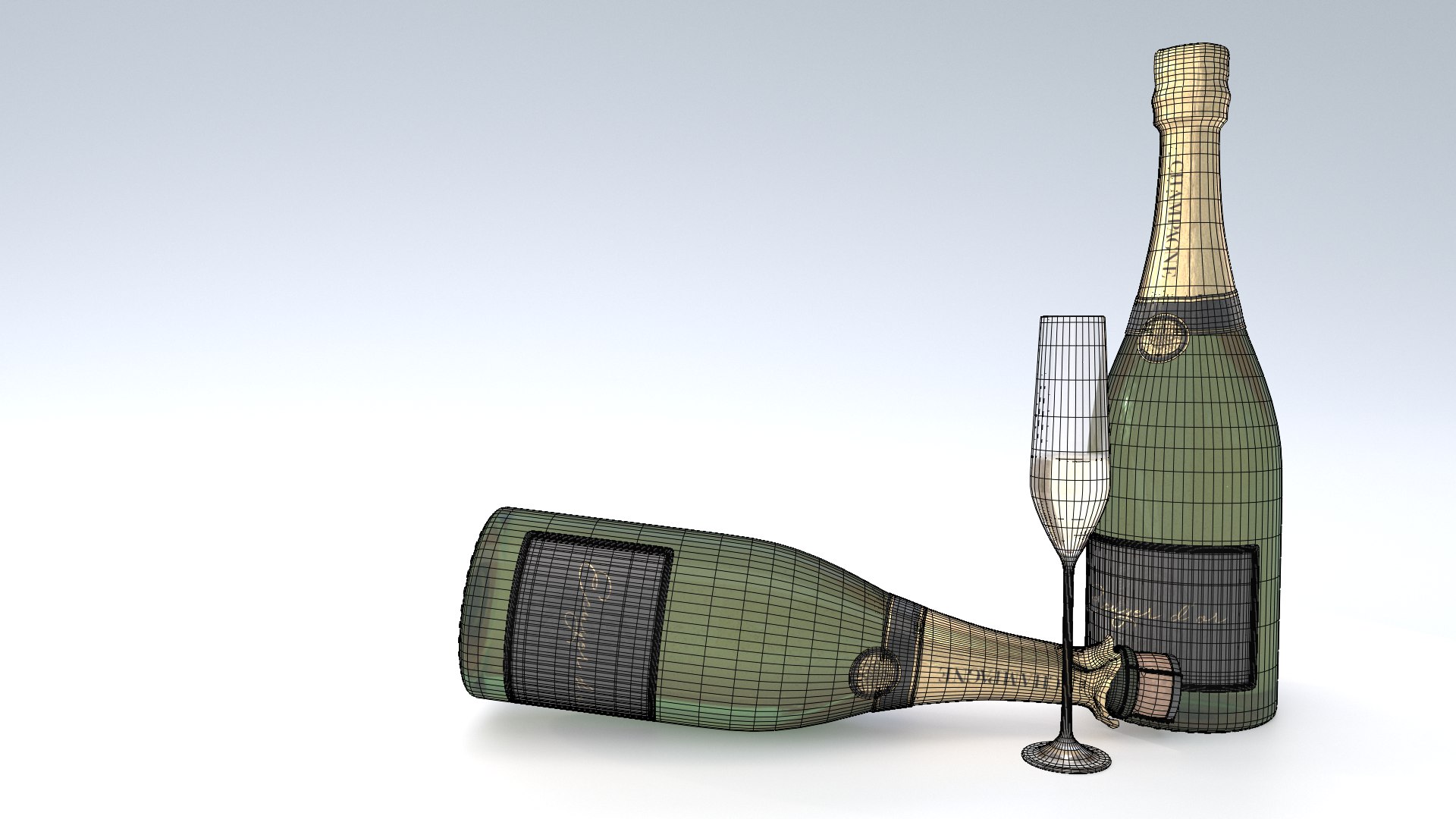 3D Champagne bottles and Glass https://p.turbosquid.com/ts-thumb/yA/gEedfZ/dY/wireframe02/png/1676662898/1920x1080/fit_q87/f51c94696421b1c9c8ae301e9ca20563dd2b2bc7/wireframe02.jpg