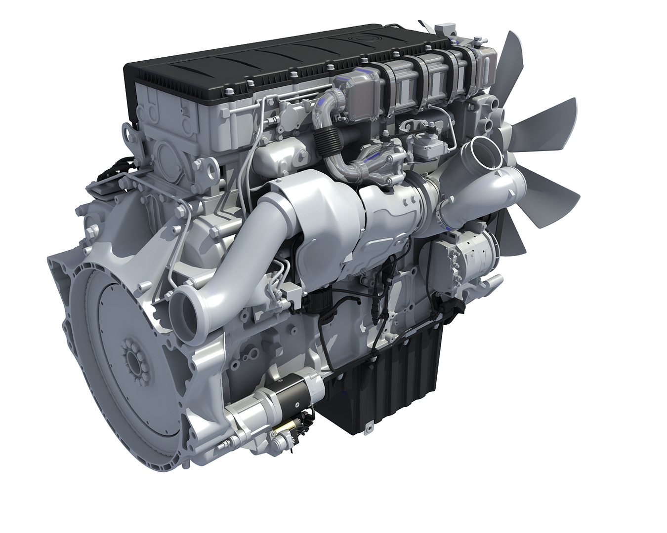 Truck Engine 3D - TurboSquid 1169468