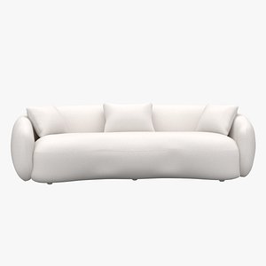 3D Unique Curved Sofa
