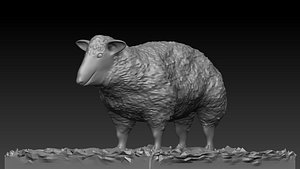 3D Sheep Stl model