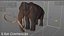 3D mammuthus columbi anatomy pack model