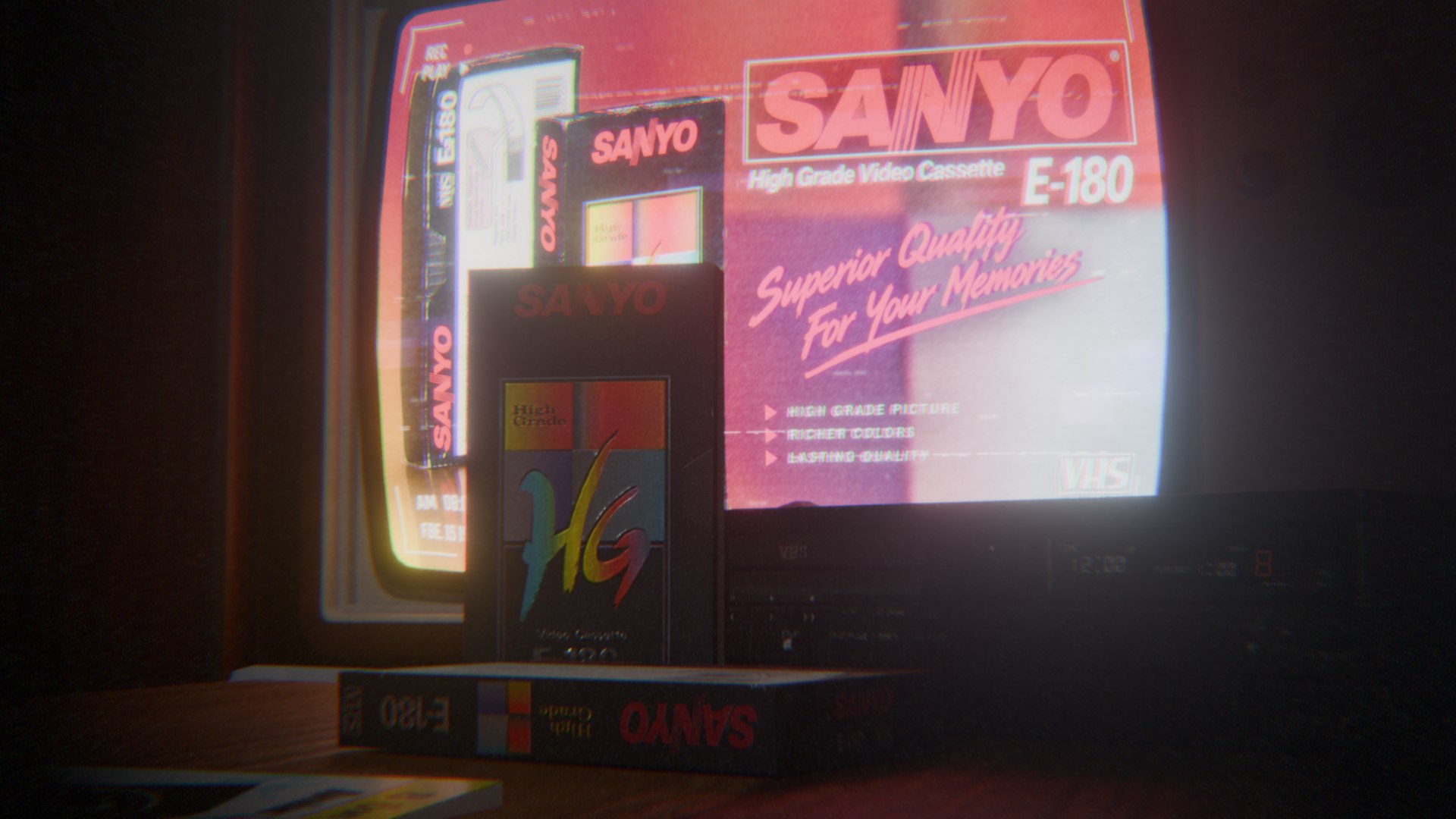 VHS Sanyo HG E-180 model https://p.turbosquid.com/ts-thumb/yA/muglsZ/bV/productshot1/png/1790097771/1920x1080/fit_q87/85d27ab1d4aef018d594f050806dc1fecc67b2f4/productshot1.jpg