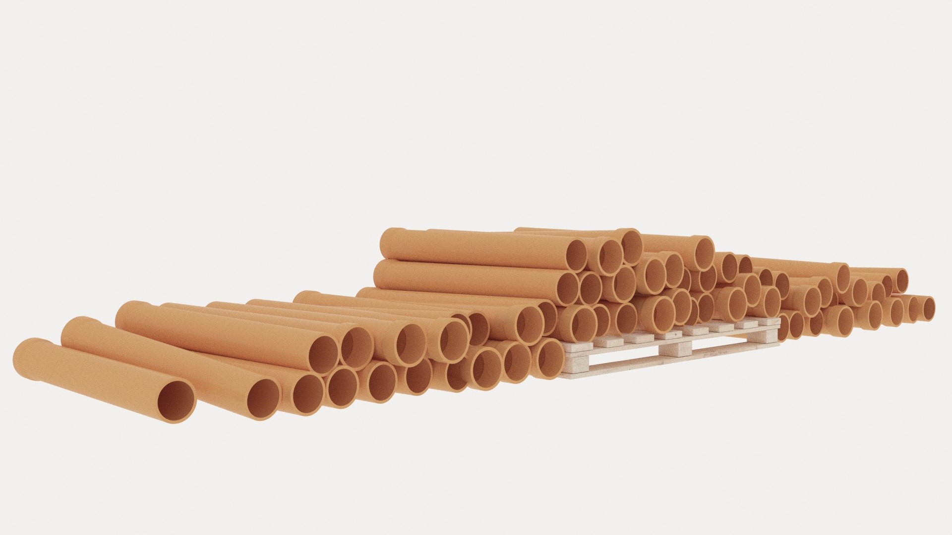 3D Model Pipe Pile Pallet 1 - TurboSquid 1949397