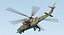 Helicóptero Russo Mil Mi-24 Hind Modelo 3D