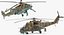 Helicóptero Russo Mil Mi-24 Hind Modelo 3D