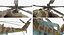Helicóptero Russo Mil Mi-24 Hind Modelo 3D