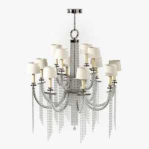 fine lamps cascades 749040st 3d model