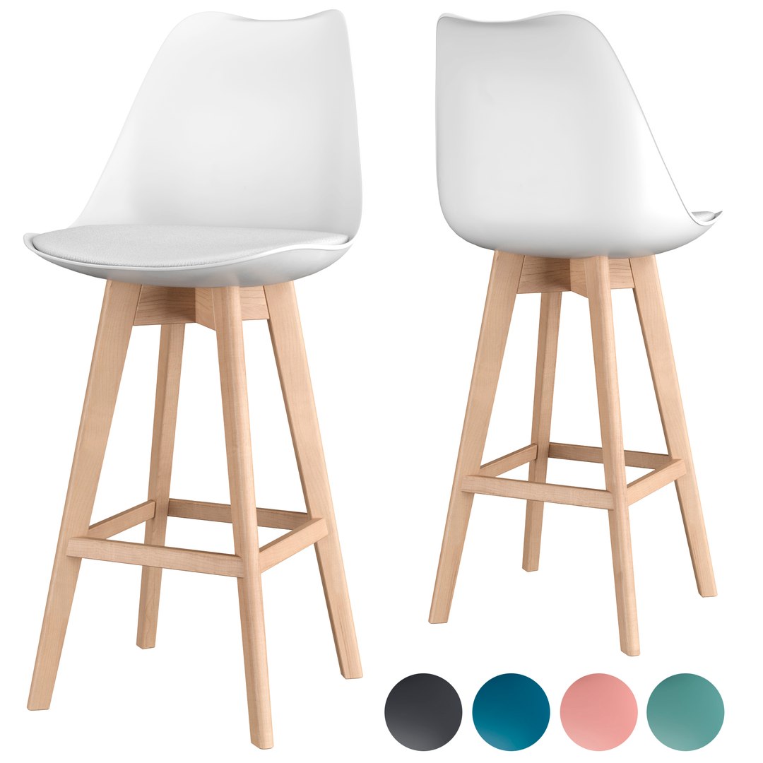 Bar Stool Barhocker Pereira 3D Model - TurboSquid 1858342