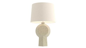 Visual Comfort Volcanic Ivory Table Lamp