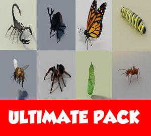 blend ultimate insects pack