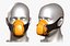 Gas mask protection isolated