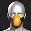 Gas mask protection isolated