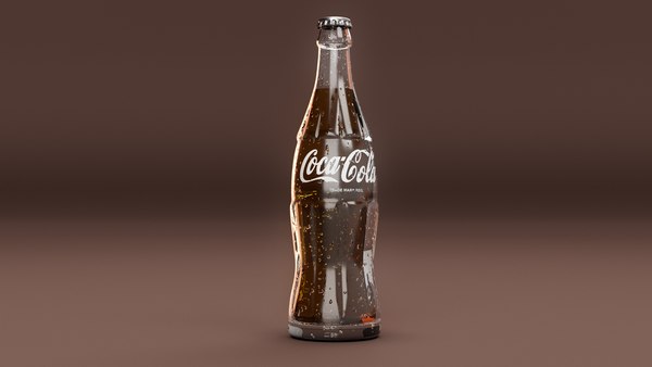 Coca-Cola-Flasche aus dem Jahr 1957 3D-Modell - TurboSquid 1663800