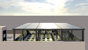 Roof Garden model