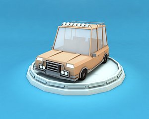 family car vehicle 3d model