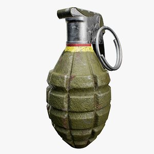 Mk2 Frag Grenade model