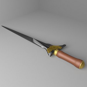 3D kris dagger 2