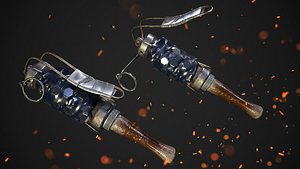 frag grenade 3D model