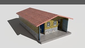 Public Toilet 1 with Interior