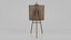 Customizable Wooden Greenboard with Stand - Square Writing Board