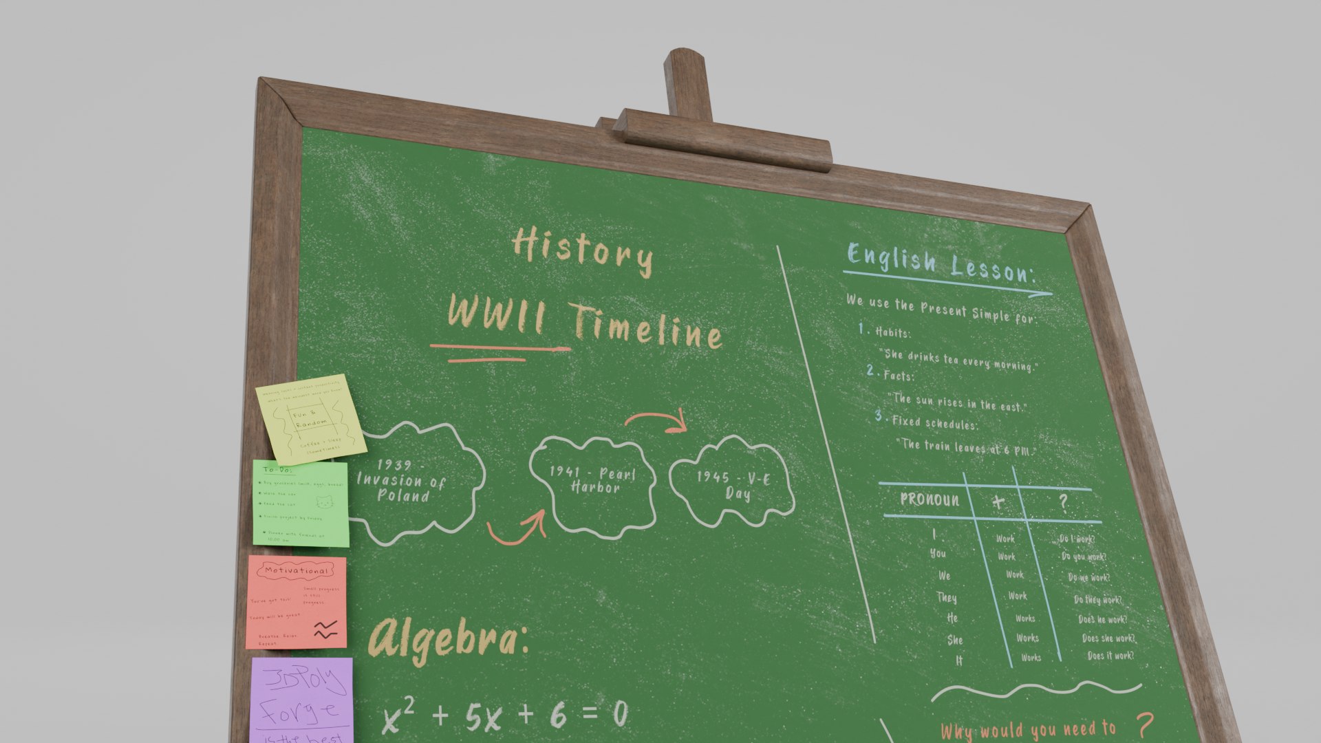 Customizable Wooden Greenboard with Stand - Square Writing Board 3D model https://p.turbosquid.com/ts-thumb/yB/QTfujZ/yF/r_18/png/1746826927/1920x1080/fit_q87/c6cd8443040e0a4fa463733d269555aad1c34ddd/r_18.jpg