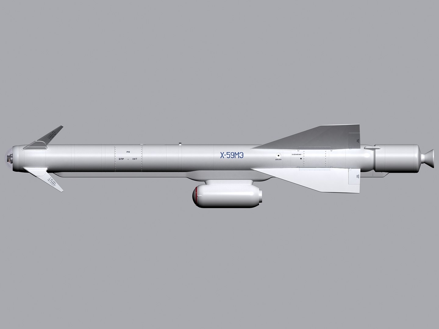 3d Model Kh-59 Missile Kh-59m