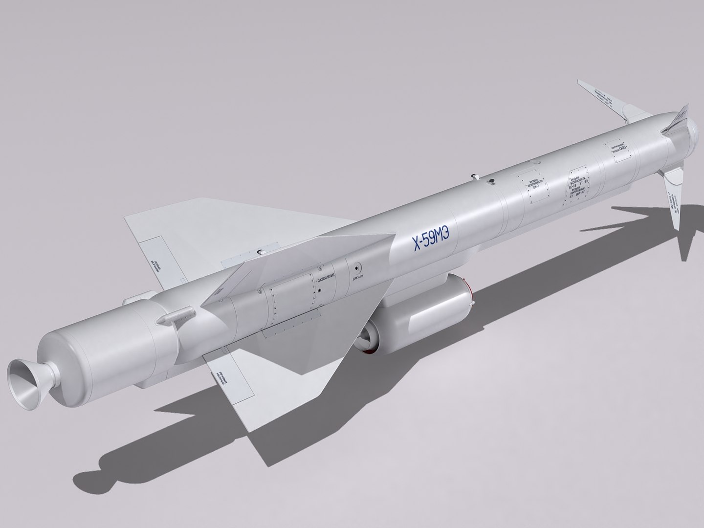 3d Model Kh-59 Missile Kh-59m