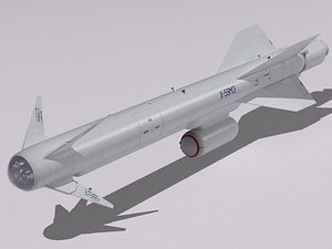 3d model kh-59 missile kh-59m
