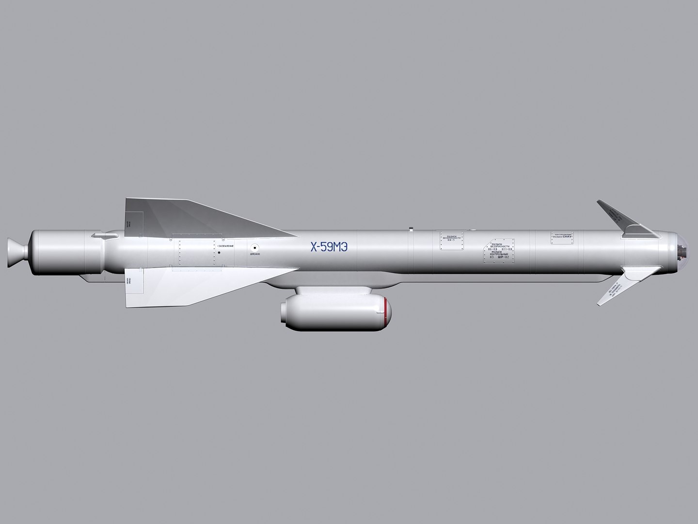 3d Model Kh-59 Missile Kh-59m